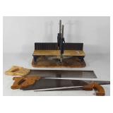 Stanley miter saw with two additional saws