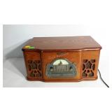 Electrohome CD player, turntable, powers on