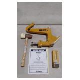 Hardwood floor nailer, hammer, nails