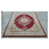 Area rug, 62 x 86, needs cleaned