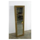 Wall mount mirrored jewelry armoire cabinet, new