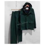 Columbia rainsuit, hooded jacket and pants, both