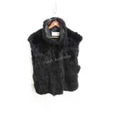 Andrew Marc fur vest, New Zealand Opossum,