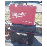 Two Empty Tool Cases, Milwaukee case, Craftsman
