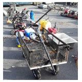 Landscaping Wagon, well used condition, front
