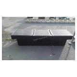 Poly Truck bed Tool Box, batwing lid type, full