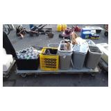 Skid lot of Miscellaneous, Office wastecans,