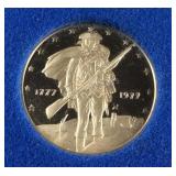 1977 gold coin Franklin mint 2.9grams