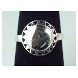 Sterling silver size 8 sun ring