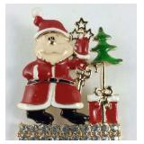 Christmas theme multi color Austrian crystal