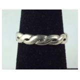 Silver Band Signed PSCL, 2.7 grams Sterling