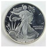 1 oz Silver Round - Money Metals Exchange, 31.1