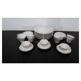 Bon-Lite Flintridge china set, made in
