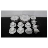 Oxford Bone China, "Bryn Mawr" pattern, 52