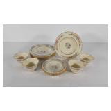 Lenox "Cinderella" dinnerware, four cups, four