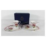 Sorelle porcelain snack sets, with gift box