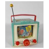 Fisher-Price toy music box TV, works