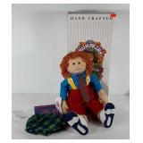 Frumpkin Fabian soft sculpture doll, new in box