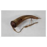 Powder horn, hole as shown