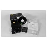 Camera, Nikon Coolpix S800 with manual and disc