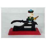 Cast iron nutcracker, 6"x7.5"