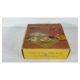 Federal Glass Homestead snack set, original box