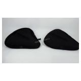 Pair of gel bike seat covers