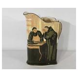 Royal Doulton "Monks in the Cellar" pitcher, 9"
