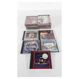 CDs, 19 titles including several holiday