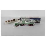 Hess toy truck and racer with friction motor,