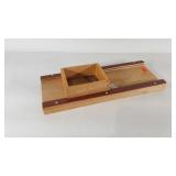 Silvretta mandolin with wooden guard,  21" × 8"