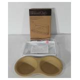 Pampered chef coating trays and tool with box and