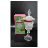 Glassware, Indiana glass diamond point chalice