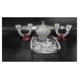 Glassware, includes Gorham holiday traditions