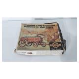 Wagons of the "old west" wooden model kit, has