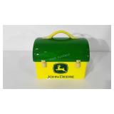 John Deere lunch box style ceramic cookie jar,