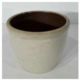 Stoneware planter, 6"