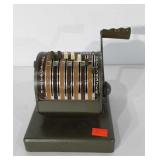 Paymaster check writing machine