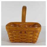 Longaberger handled basket, 1998, 10x8x11