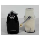 Hamilton Beach electric can opener (works) and