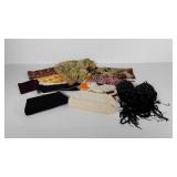 Ladies accessories,  beaded top, purses and