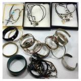 Costume jewelry and bangles