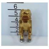 Gold Color Mack Bulldog Hood Ornament. This one