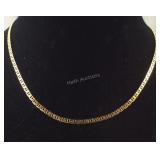 Gold plated chain 18in