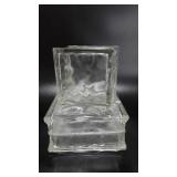 Two glass blocks, 6x6 and 8x8