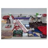 Housewares, crutches, Betty Crocker refrigerator