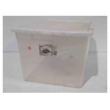 Sterilite 66 quart tote with lid