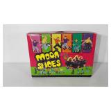 Hart moon shoes, straps need repaired