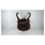 Pronghorn horn wall mount