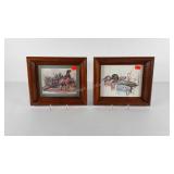 Gregory Messier duck and pheasant prints, deep